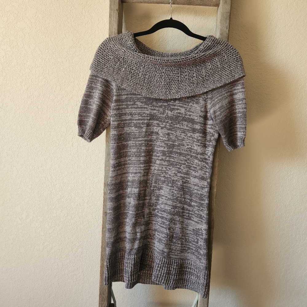 Mudd Teen Girl's Grey Mini Stretchy Dress- Size Large